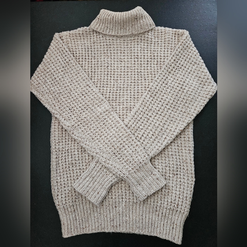 Silk/Wool Horchow Turtleneck Sweater - Size L - NWOT